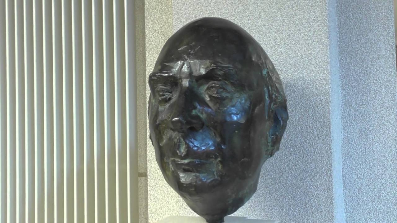 Symposium 'God is Geestig' - Bronze bust of Gilles Quispel