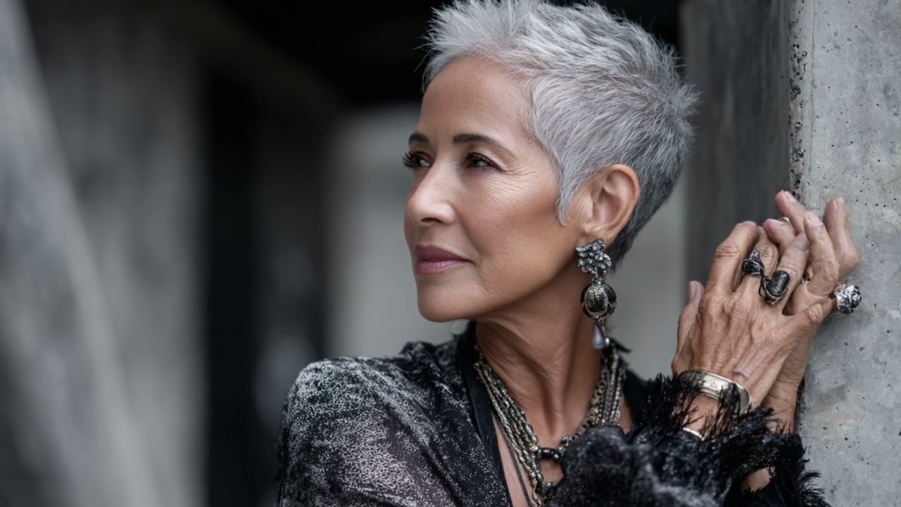 Over 60 & Gorgeous | Grey Haircuts That Define Modern Elegance in 2026