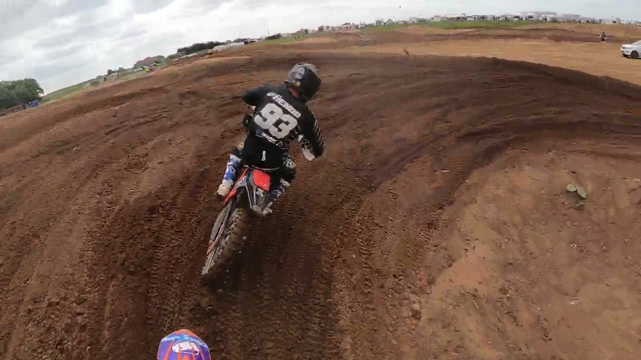Race 2 at fatcat moto park on practice track White Rose MXC C1 2
