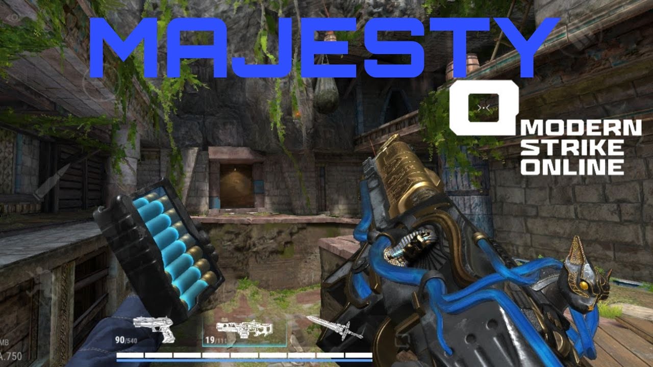 ВЕЛИЧИЕ | MAJESTY: ОБЗОР НА НОВЫЙ МОЩНЫЙ ДРОБОВИК С НОРМАЛЬНЫМ МАГАЗИНОМ В Modern Strike Online