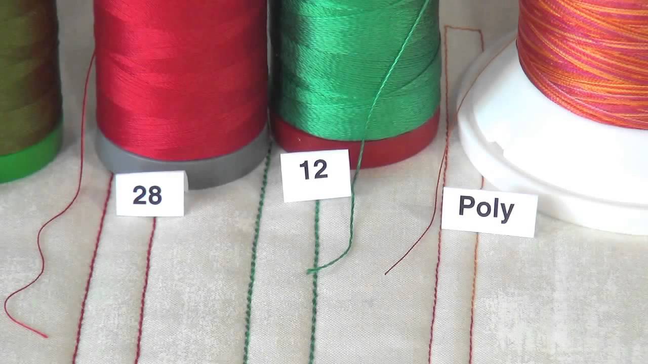Understand Aurifil Thread Weights