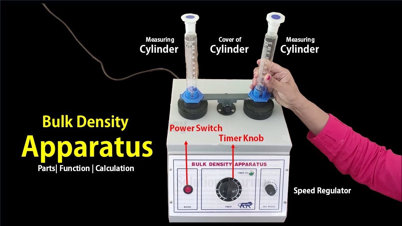 Bulk Density Apparatus | Parts and Function of Bulk Density Apparatus With  Calculation in HINDI