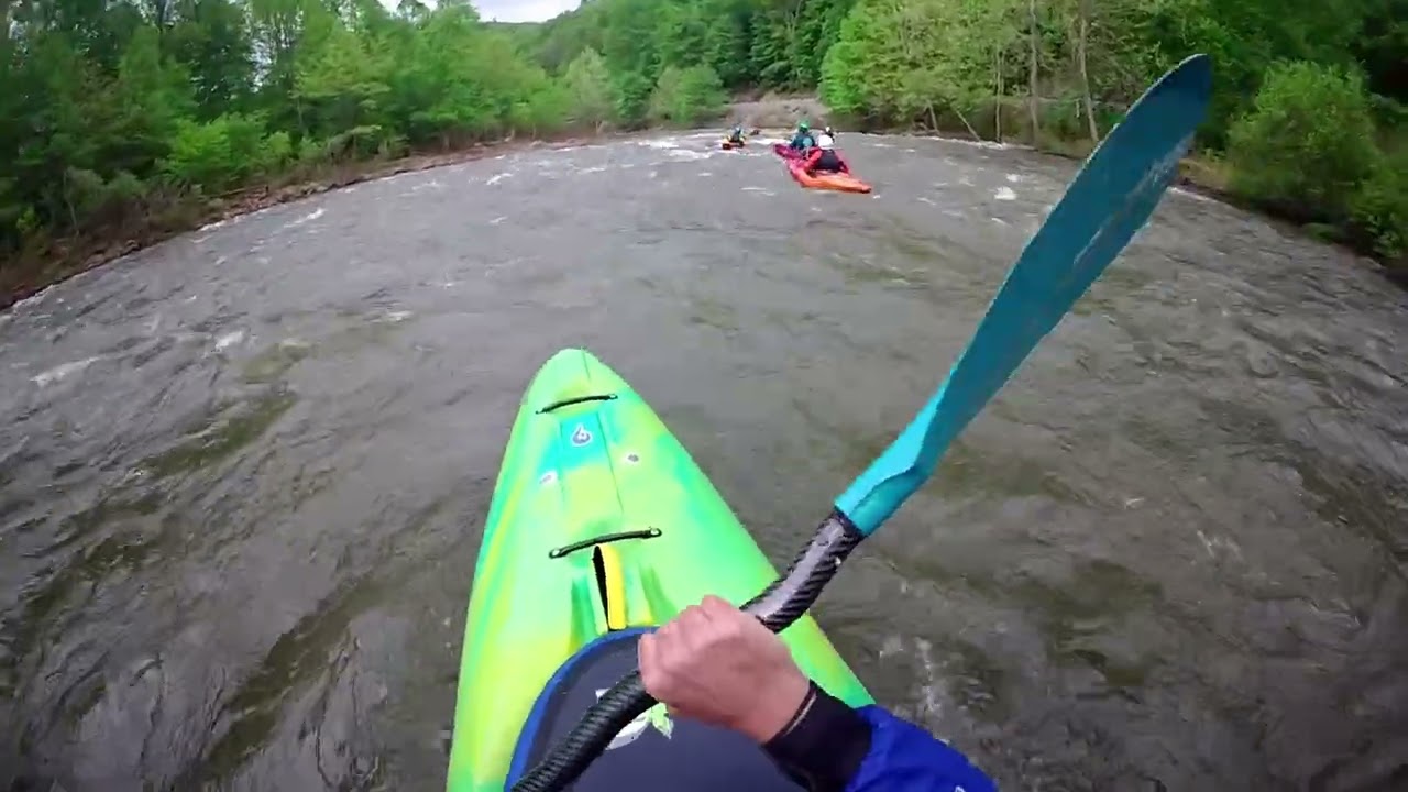 Lower Stoneycreek River 4.8FT 1800CFS 5/17/25