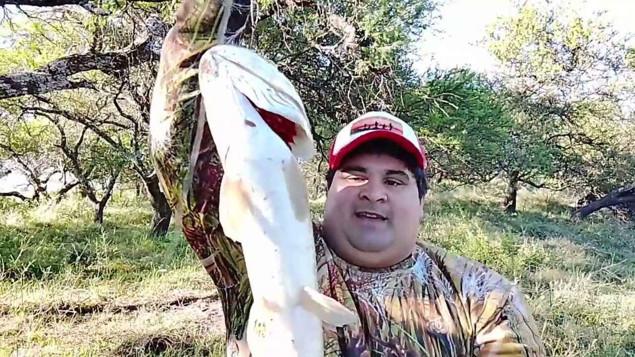 Pesca y cocina con amigos Nuevo video arroyo las moscas sobre ruta 20