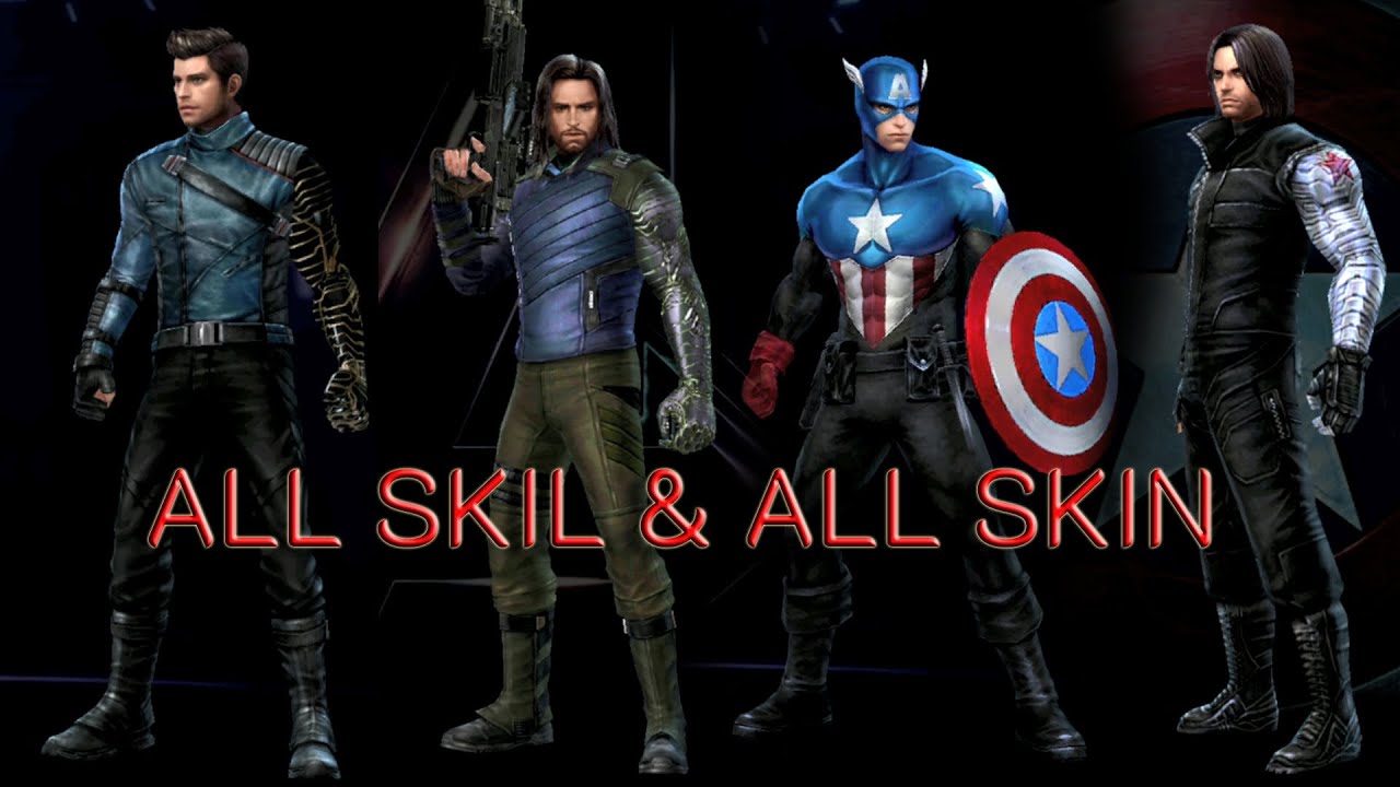 Marvel Future Fight | All skin & skill | WINTER SOLDIER  2022