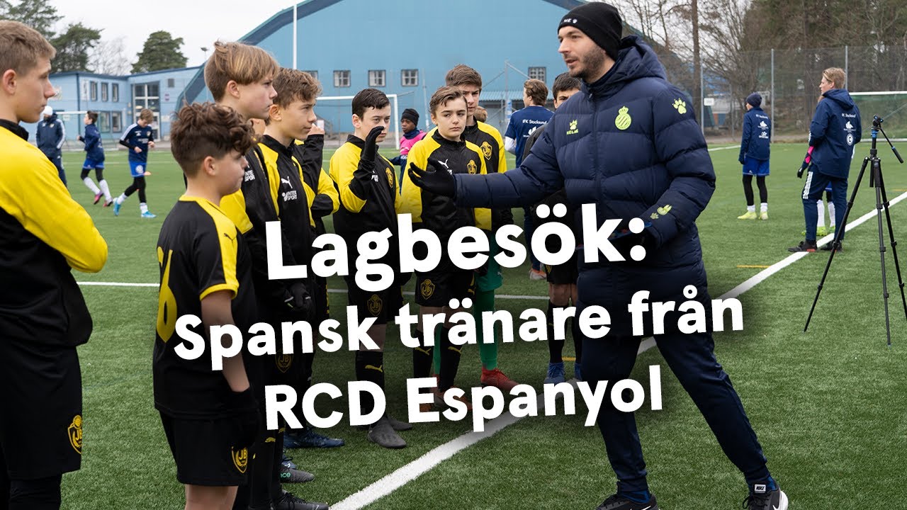 Lagbesök: Jarlabergs IF U14 Akademi tränas av en spansk UEFA Pro tränare från RCD Espanyol - Match