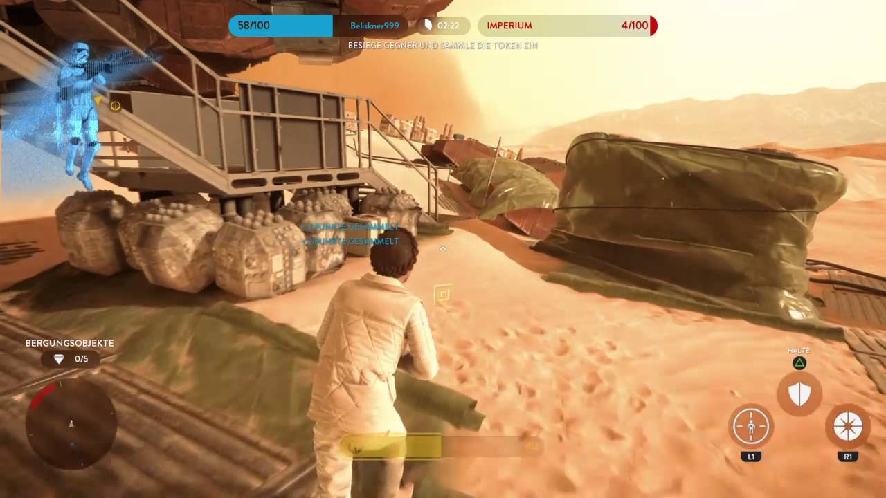 Star Wars Battlefront - Hero Battle on Tatooine Master Difficulty + Unstoppable Bonus Guide