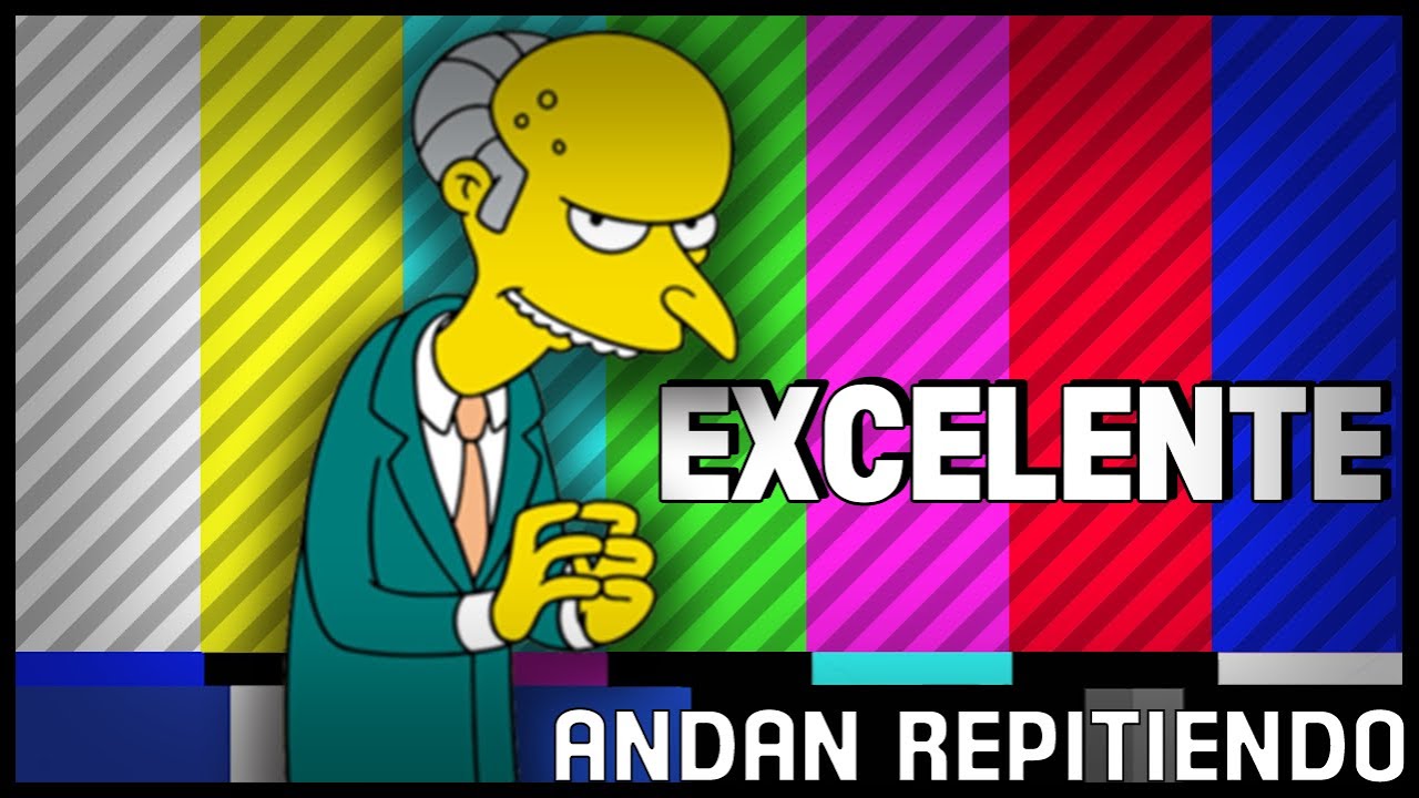 Todos los EXCELENTES del Señor Burns [T1-T18] | #AndanRepitiendo