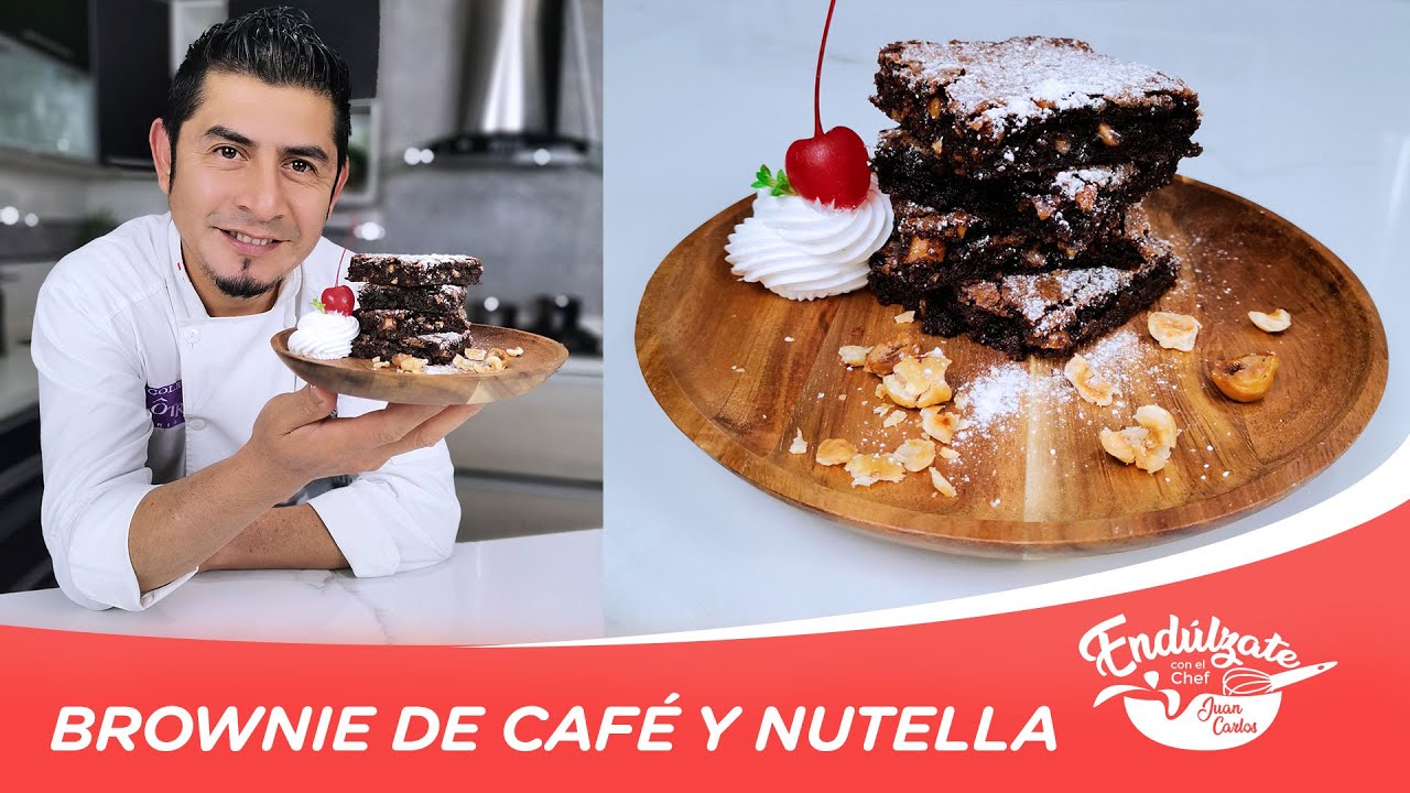 BROWNIE DE CAFÉ Y NUTELLA ☕ | Endúlzate