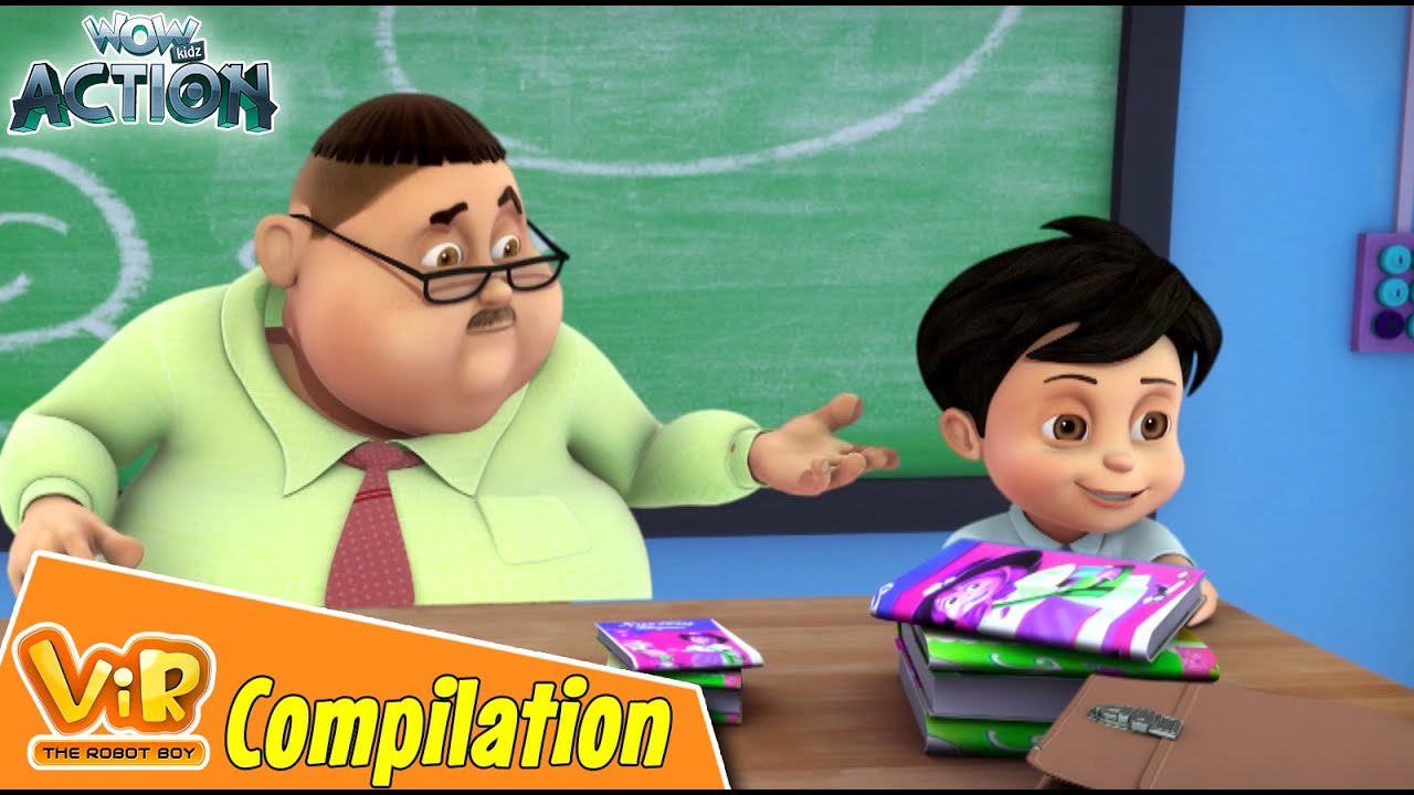 Best Episodes Of Vir The Robot Boy | Cartoon For Kids | Compilation 67 | Wow Kidz Action