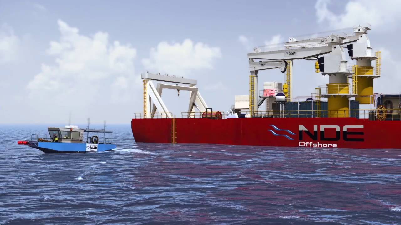 NDE Offshore, animated service presentation