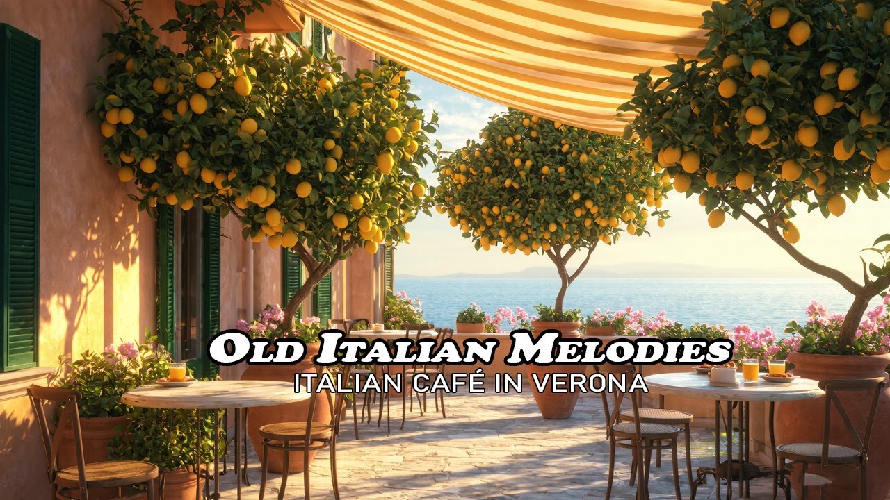 Capri Lemon Garden Serenade 🍋 Vintage Italian Melodies & Soft Jazz from the 1950s