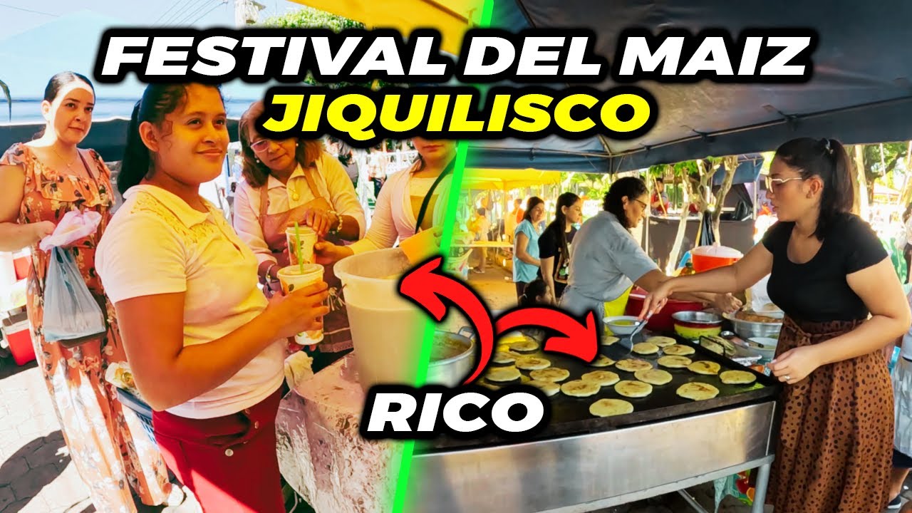 Jiquilisco Usulutan El Salvador FESTIVAL DEL MAIZ en Pleno Régimen de Bukele 🤣.