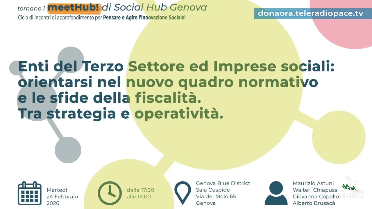 Enti del Terzo Settore e Imprese Sociali: nuovo quadro normativo e sfide della fiscalità