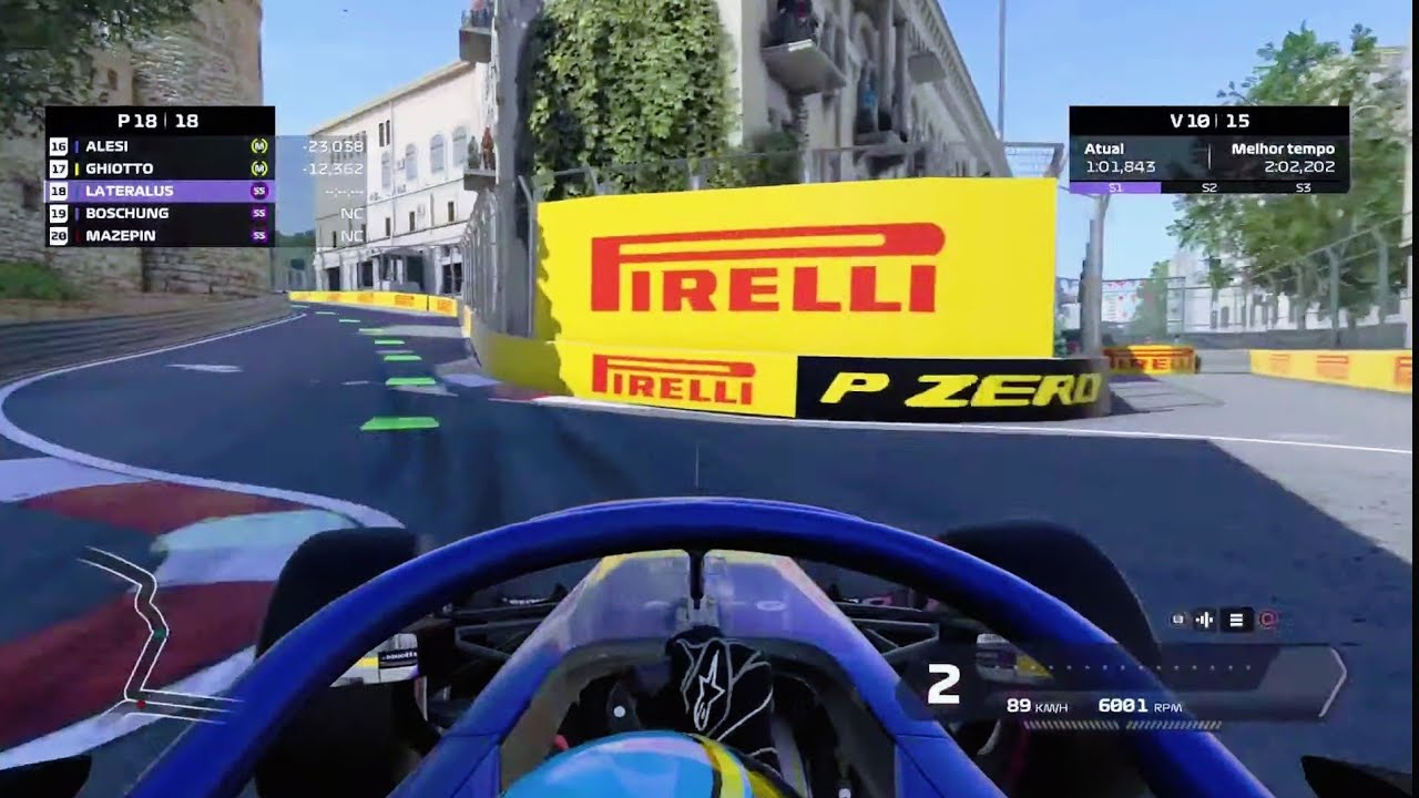 F1 2020 🏁 🏎️ 🔥 LIVE 🔴 Inicio na F2 😎 BAKU