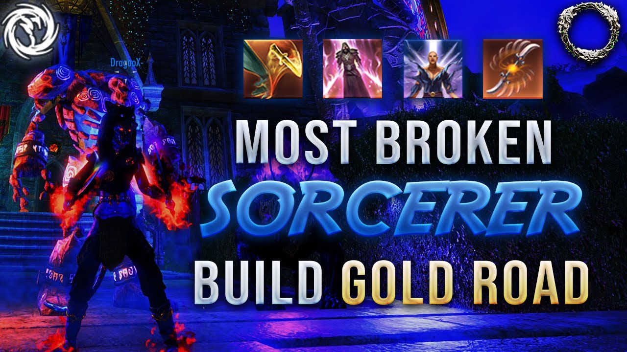 NEW MOST BROKEN Sorcerer Build 🧙‍♂️ NEW PvP META SET & SCRIBING SKILL ⚡ ESO Gold Road U42 DragooX