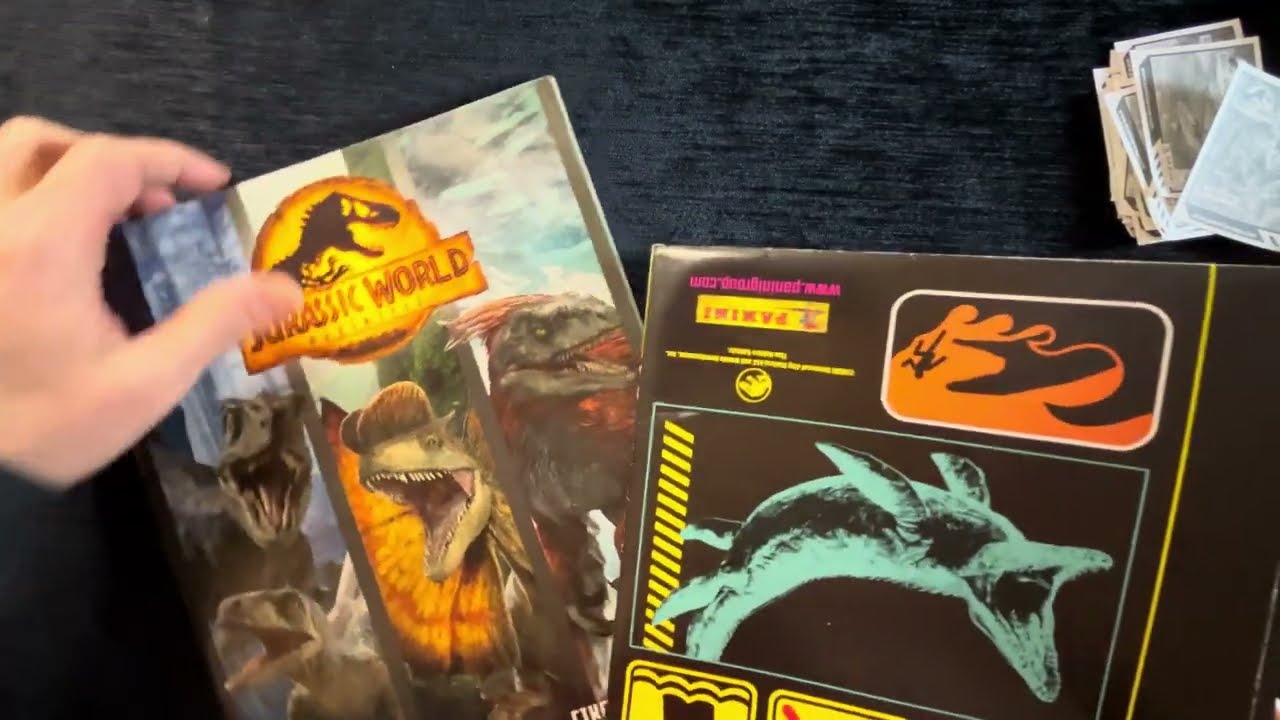 Jurassic World 3- Dominion Sticker Album series Part 12