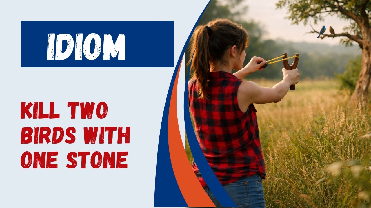 Kill Two Birds with One Stone - English Idiom Explained