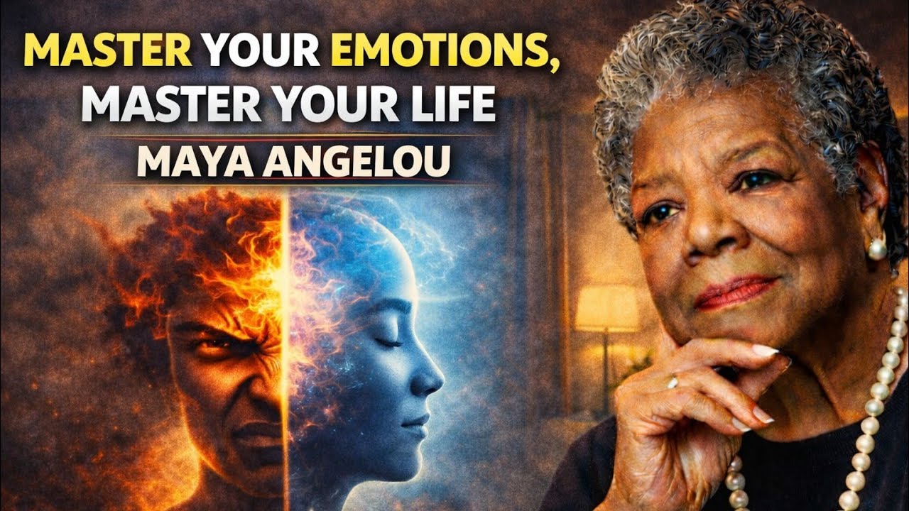 Master Your Emotions, Master Your Life | MAYA ANGELOU | Motivational Speech