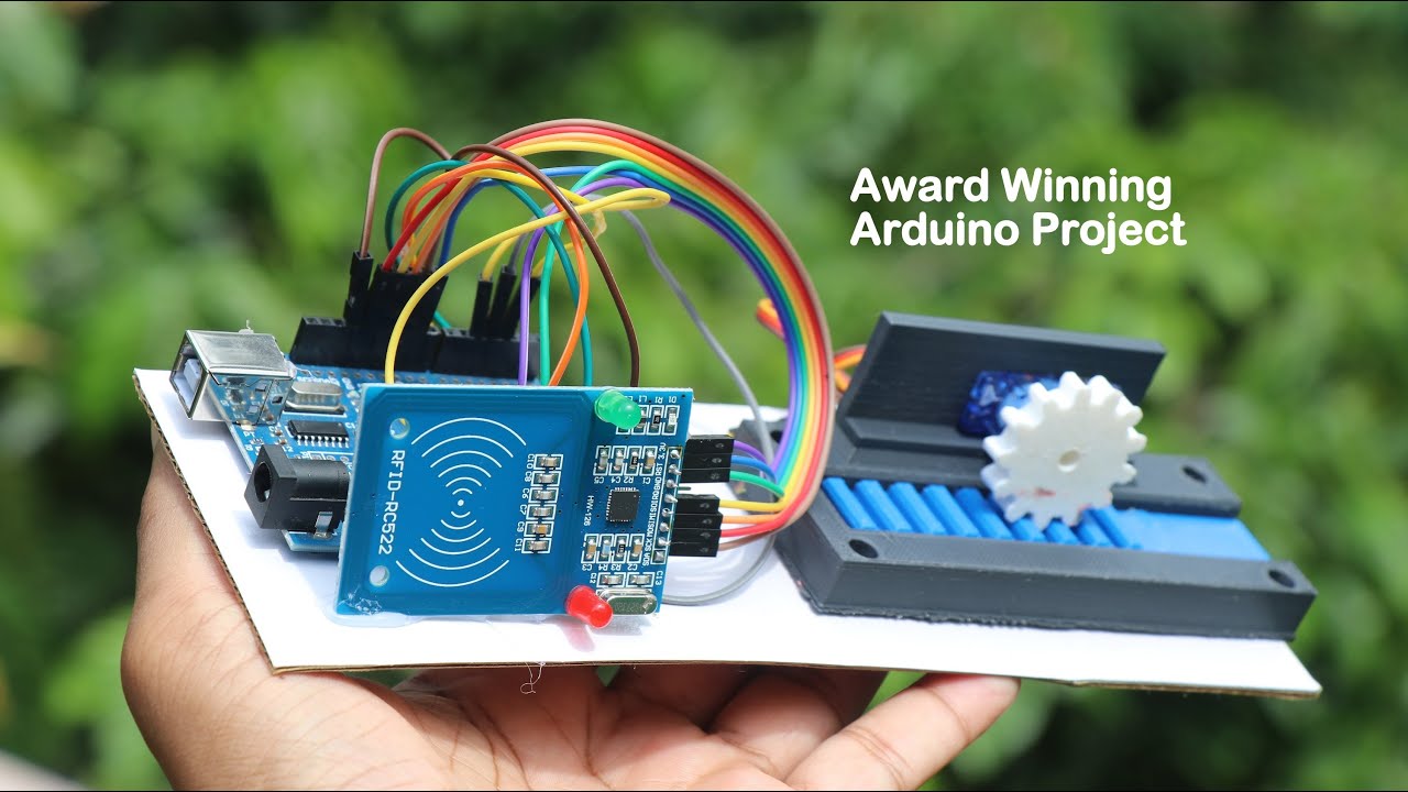 How to Make Arduino RFID Door Lock system | Arduino project ideas