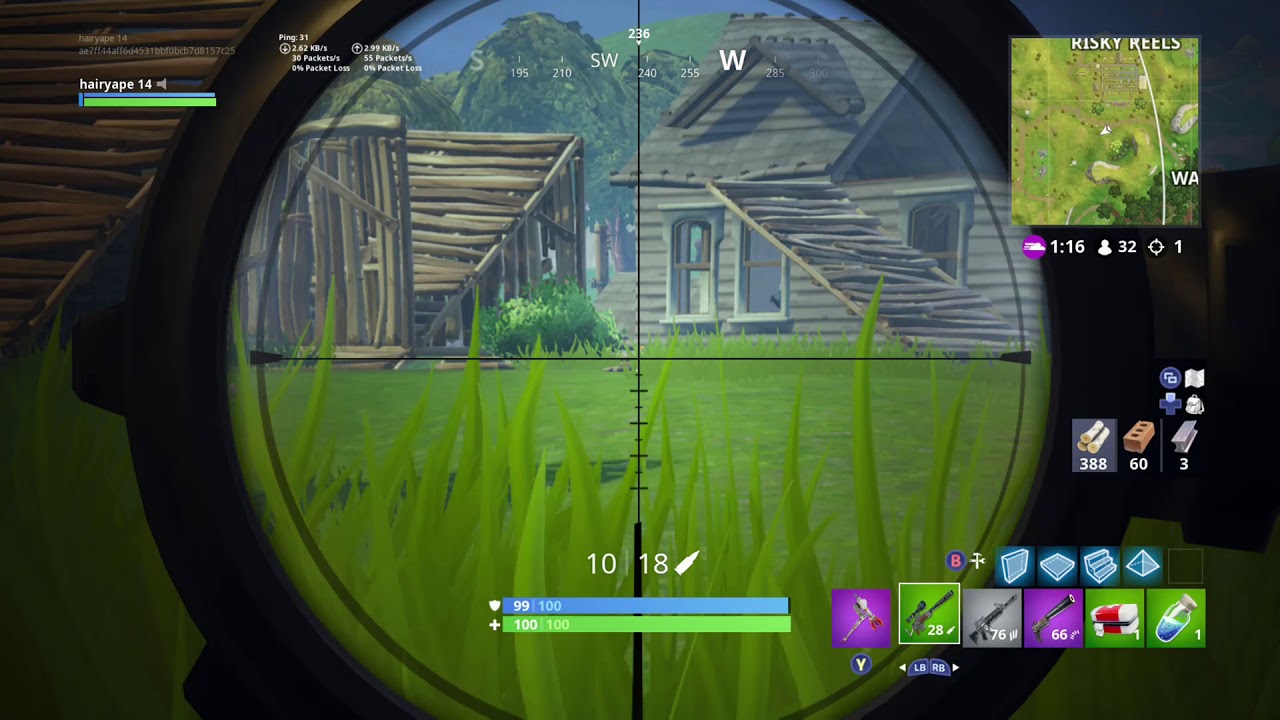 Hard Scope Snipe - 124m