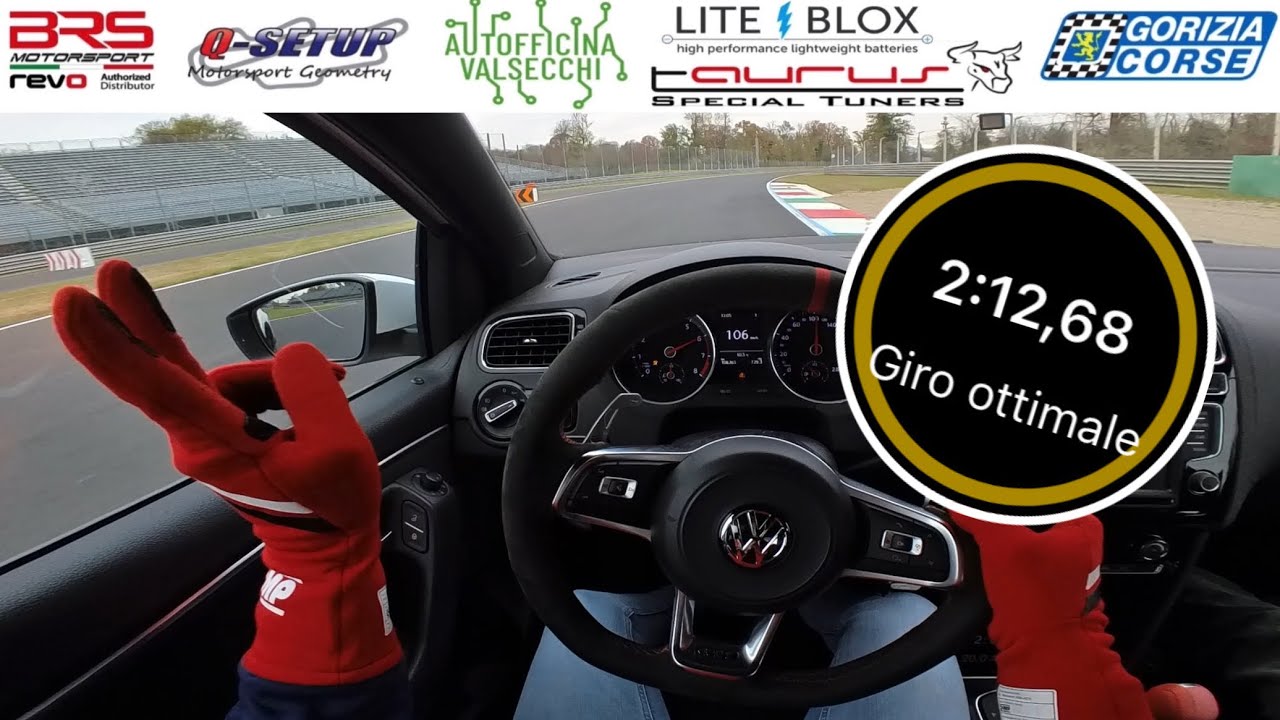 Monza trackday POV POLO GTI DSG Onboard [9ºC] (with passenger)