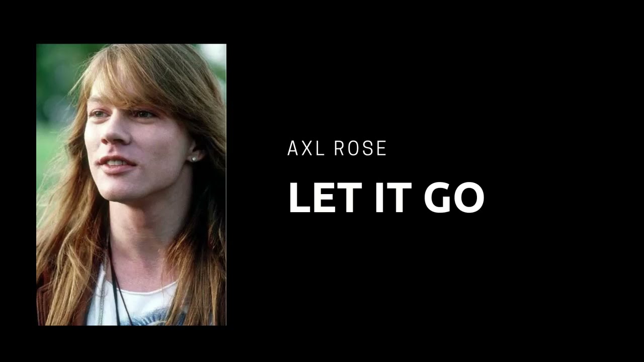 Axl Rose let it go AI cover