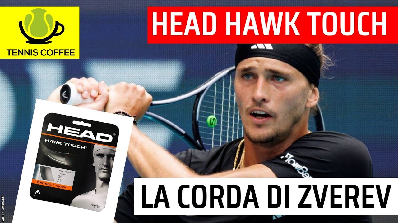 HEAD HAWK TOUCH &egrave; la corda monofilamento di Zverev e Sinner 🧨 per chi &egrave; consigliata