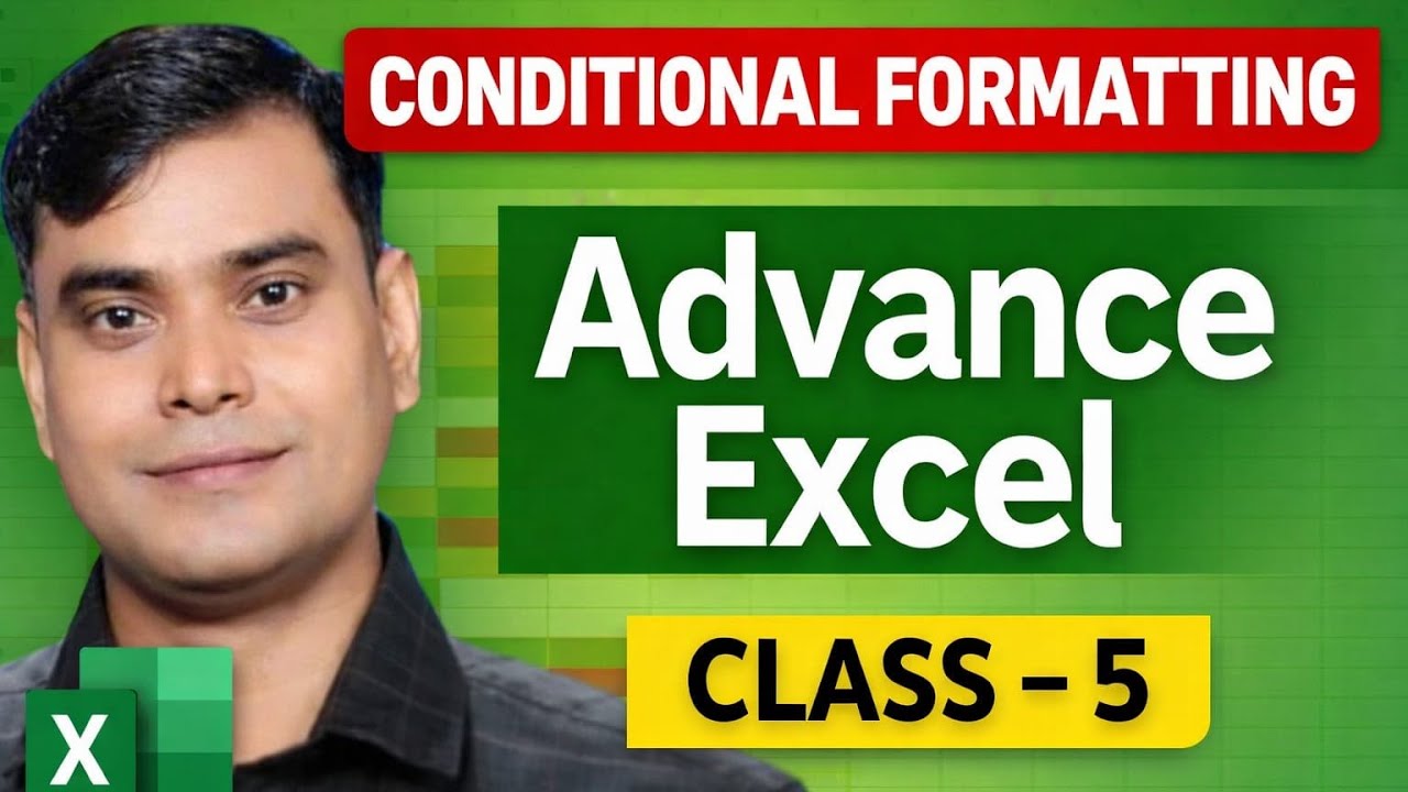 ADVANCE EXCEL CLASS - 5