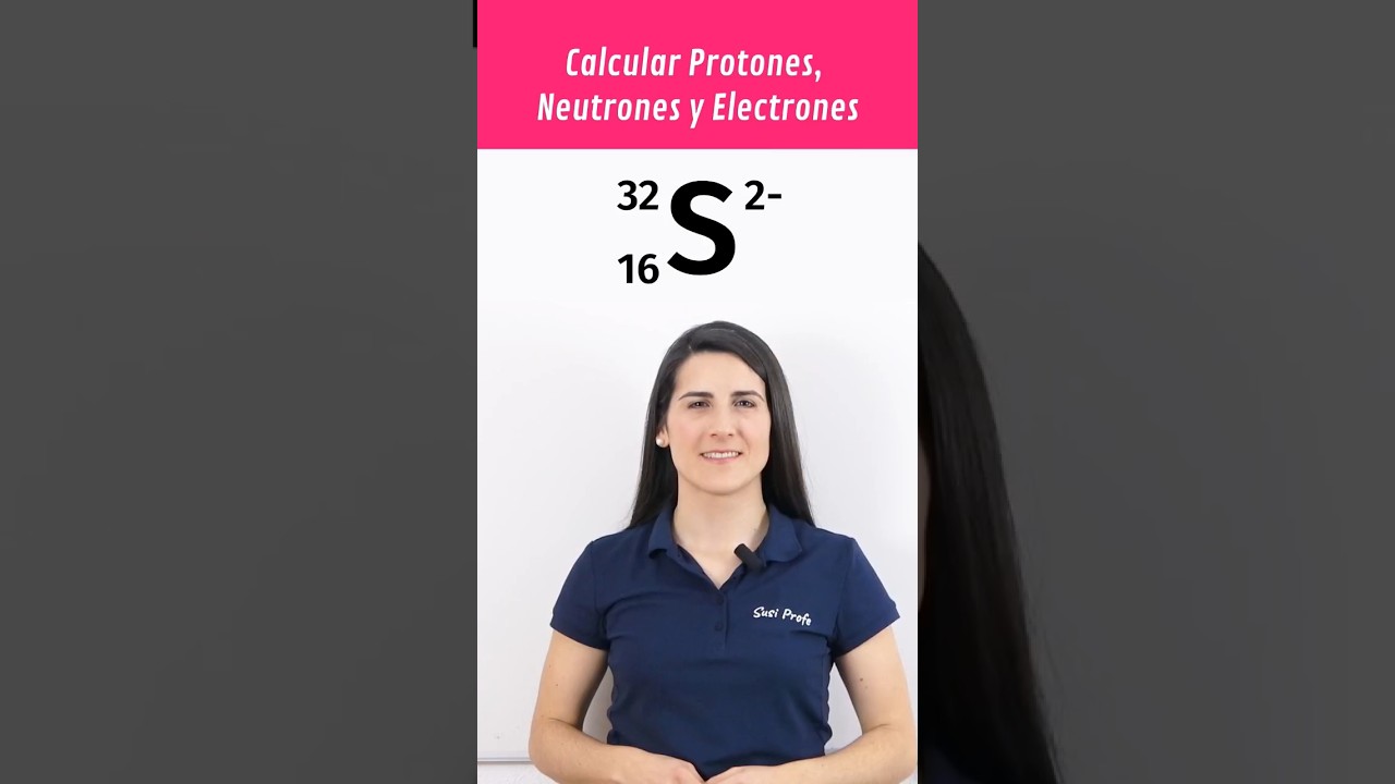 ION ⚛️ Calcular PROTONES, NEUTRONES y ELECTRONES
