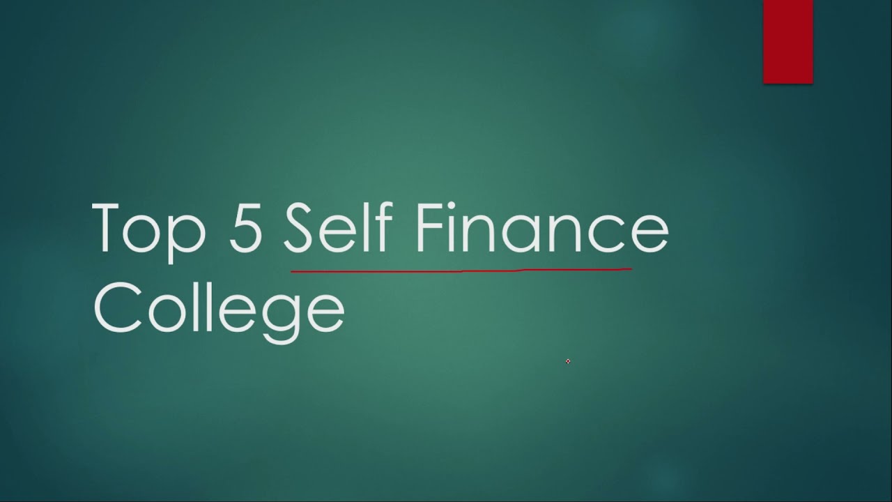 Top 5 Self Finance college in Gujarat