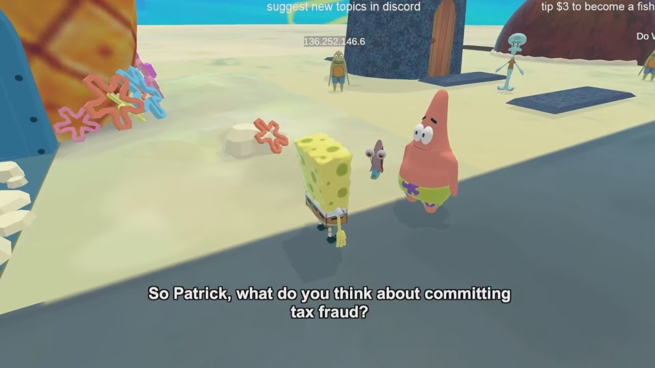AI Sponge Being Cursed For 11 Minutes