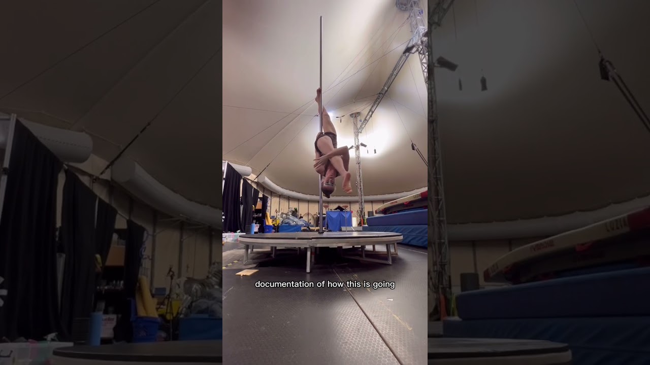 What my training at ✨Cirque du Soleil✨ looked like today