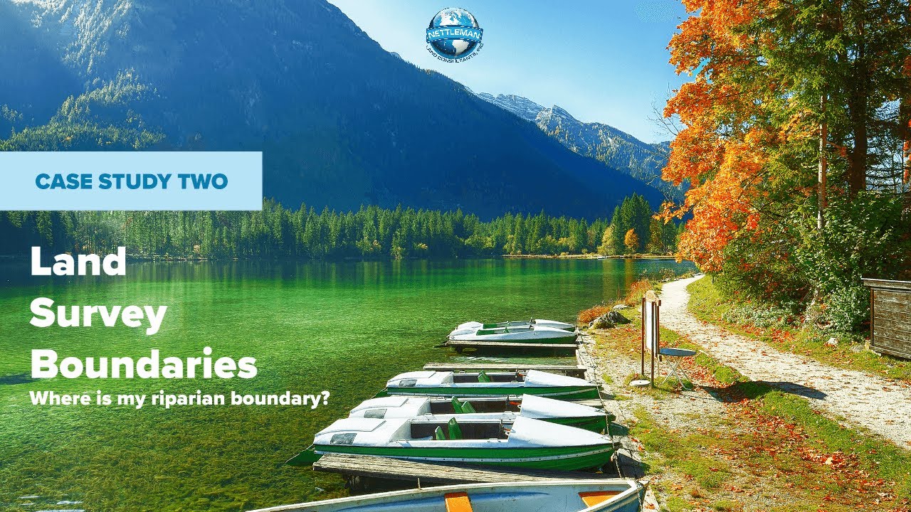 Land Surveying Case Study #2 Water Boundaries:  Where Can I Place My Dock?