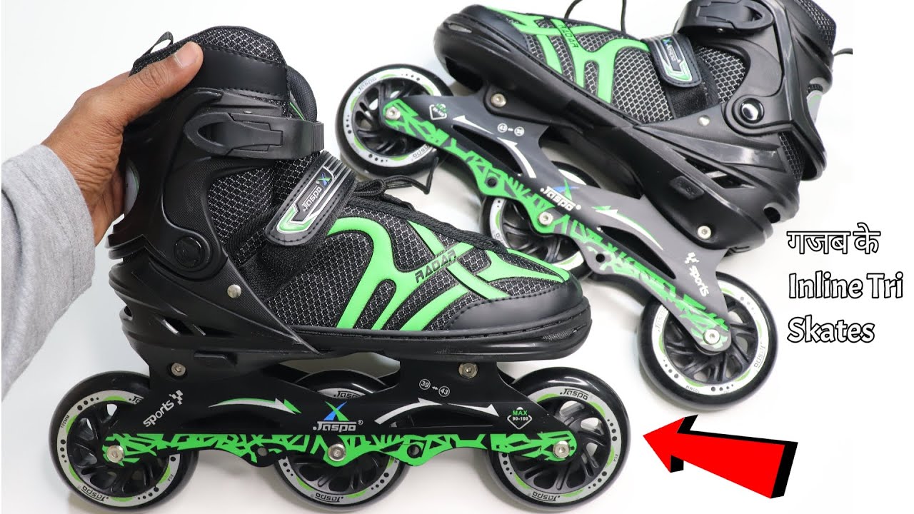 Best Inline TriSkates Unboxing & Testing - Jaspo - Chatpat toy tv