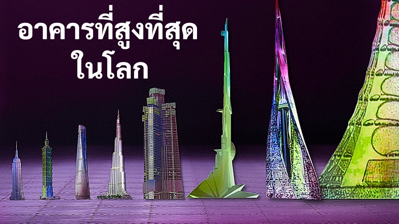 ตึกระฟ้าที่สูงที่สุดในโลก (บางตึกจะสูงถึงอวกาศเลยล่ะ!)