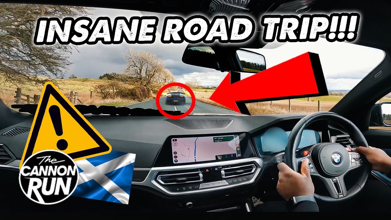 *INSANE ROAD TRIP* THE NEW M3 GETS A THRASHING IN SCOTLAND