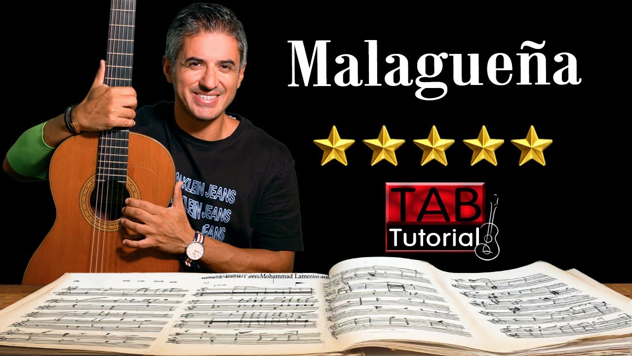 Malagueña | Fingerstyle Guitar Tutorial + Sheet & Tab