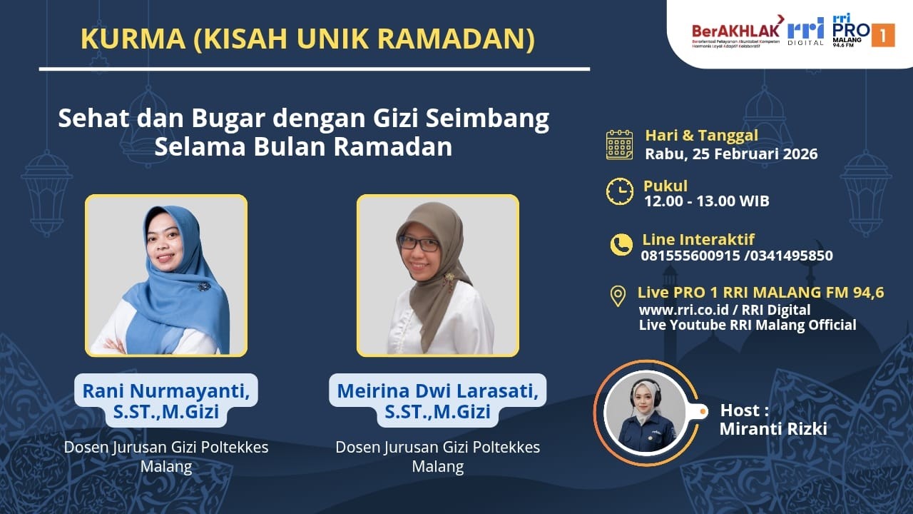 KURMA - Sehat dan Bugar dengan Gizi Seimbang selama Bulan Ramadhan