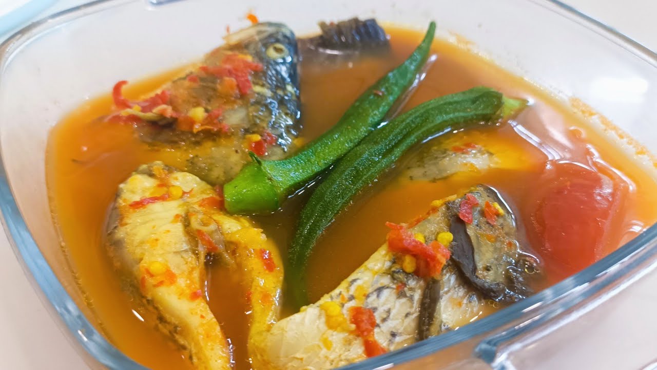 ASAM REBUS IKAN TERPALING SIMPLE DAN SEDAP| MENU DIET PEMBUKA SELERA