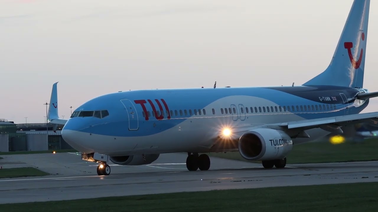 TUI DEPARTING MANCHESTER