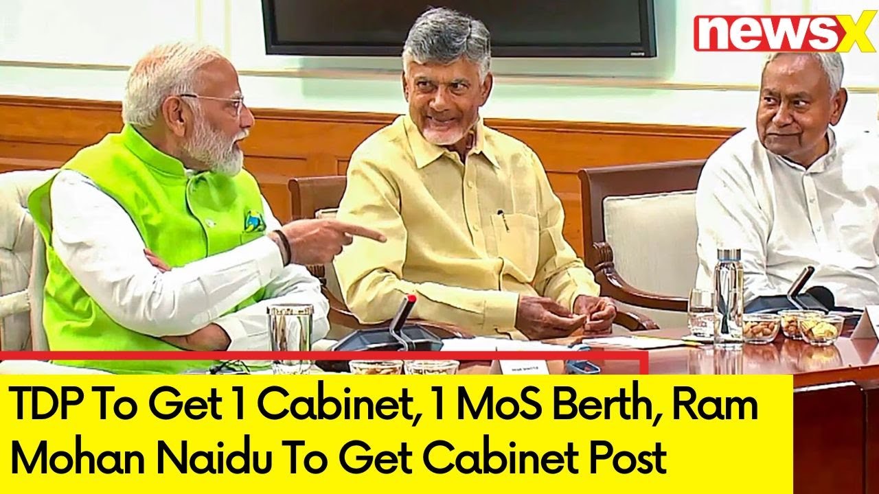 Sources: TDP to Get 1 Cabinet, 1 MoS Berth, Ram Mohan Naidu to Get Cabinet Post | Modi 3.0 Cabinet
