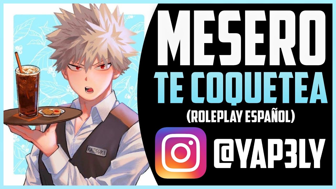 Mesero te coquetea 🤭 | Roleplay Español | ASMR Bakugou