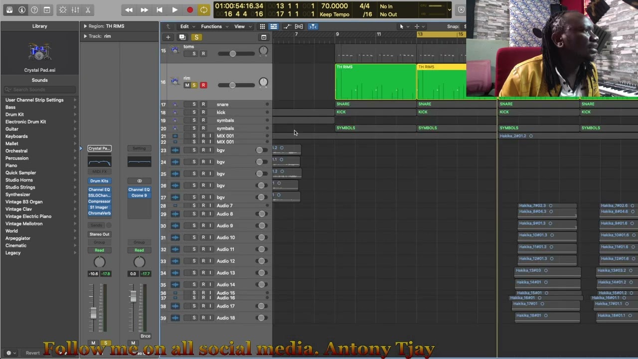 HOW TO MAKE CHRISTIANS DRUMS IN LOGIC PRO X