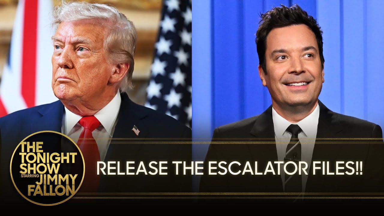 Trump Cries Sabotage After Broken U.N. Escalator and Teleprompter Fail | The Tonight Show