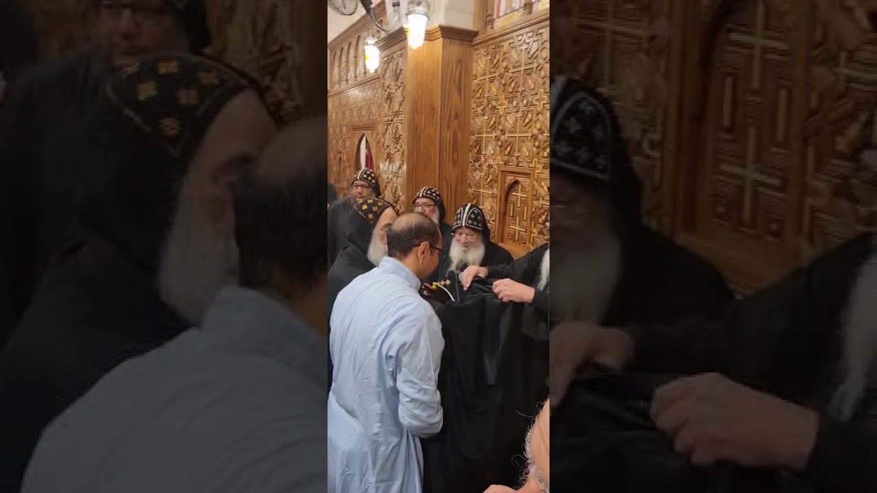 راهب جديد بدير الأنبا صموئيل- ابونا سمعان الصموئيلي 