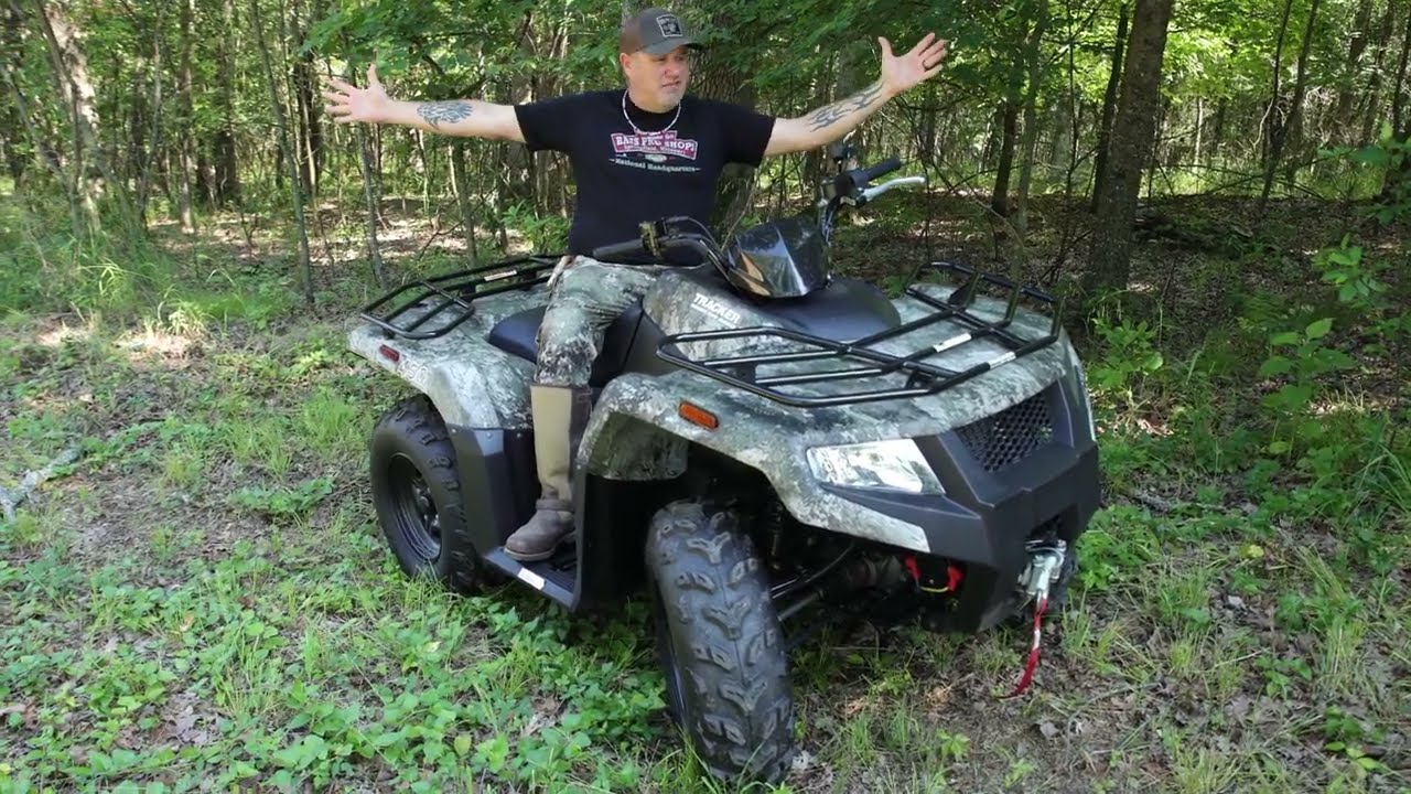 Find Out Why Pigman Runs The TRACKER 450 ATV