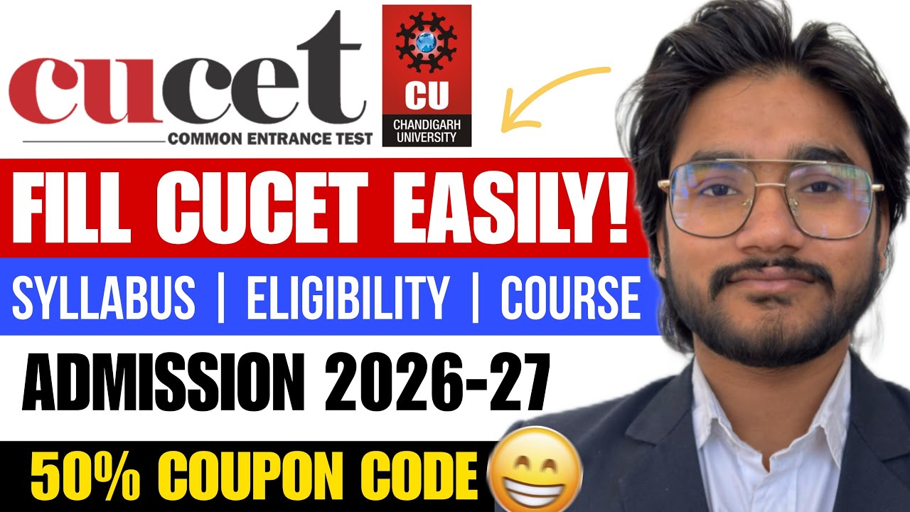 CU Admission explain 🤫| CUCET kesa bhare 😖
