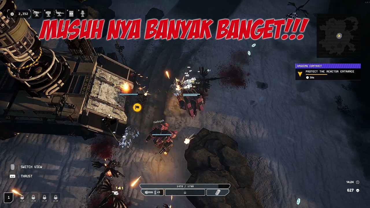 MENGGUNAKAN ROBOT UNTUK MELAWAN ALIEN - Iron Core