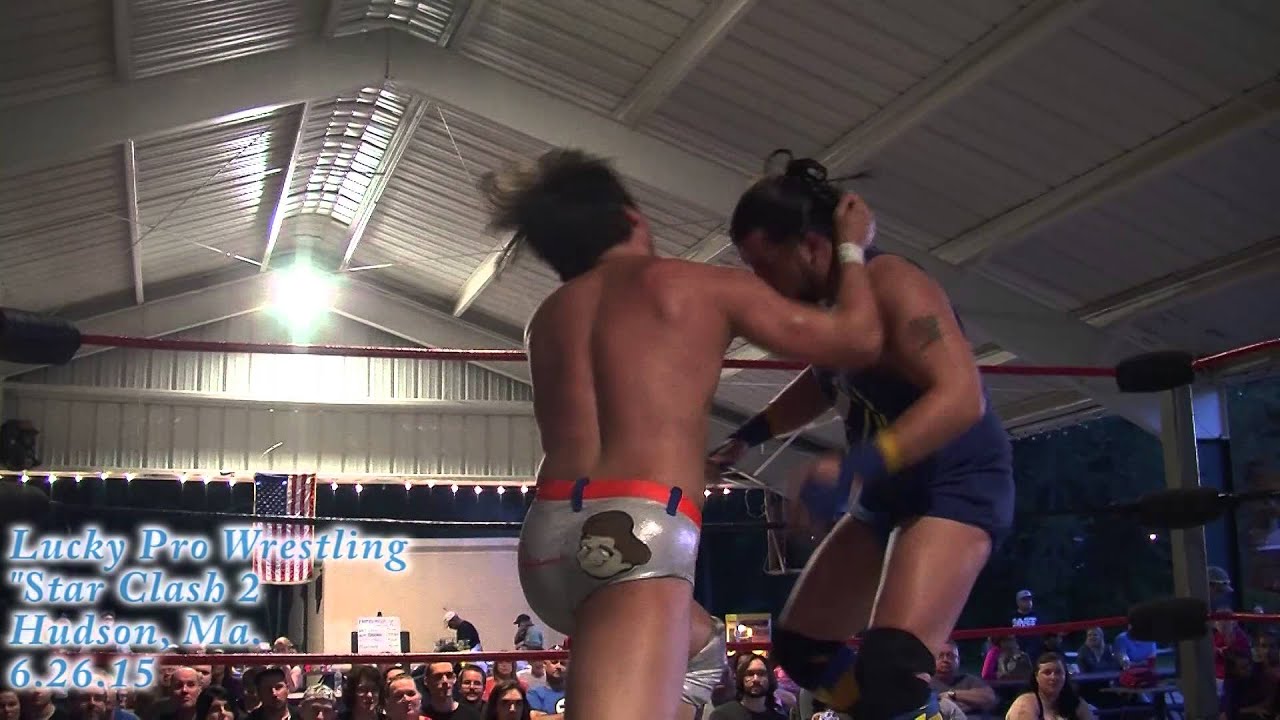 Vern Vicallo w/ Daffney vs Cam Zagami w/ Davienne (Star Clash 2) Lucky Pro Wrestling 6.26.15